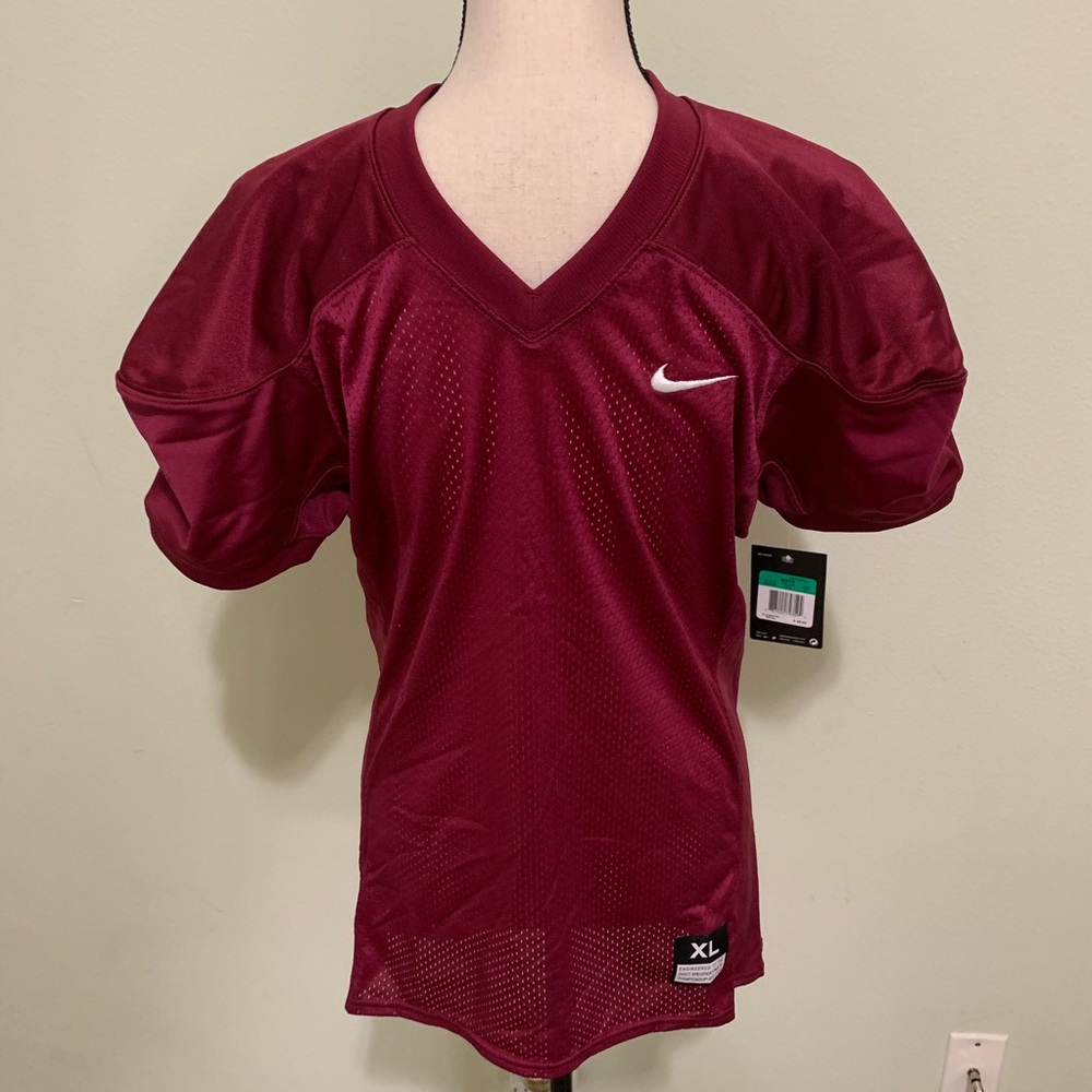 NWT Nike Maroon Football Jersey